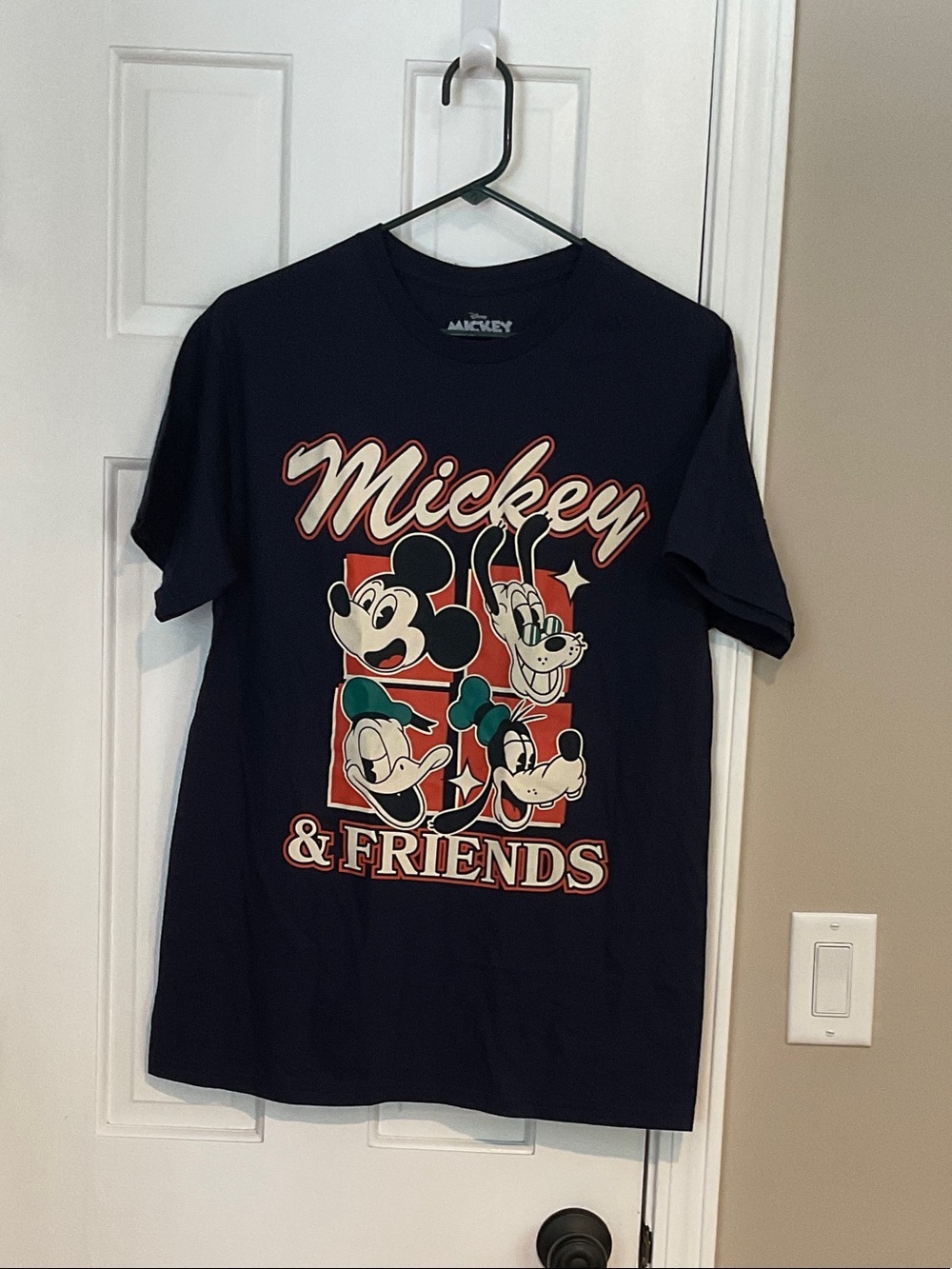 Disney Navy Mickey & Friends Short Sleeve Tee